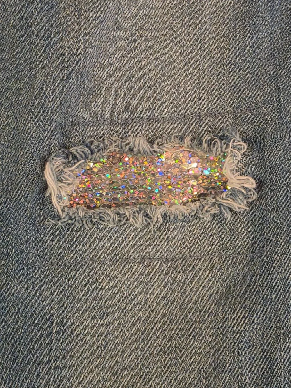 Cat and Jack Girls Size 12 Distressed Jeans